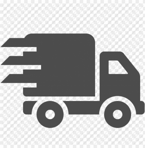logistics truck Isolated Subject on Clear Background PNG