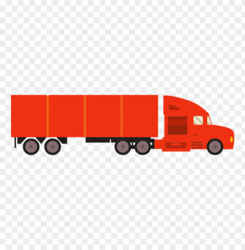 logistics truck PNG art
