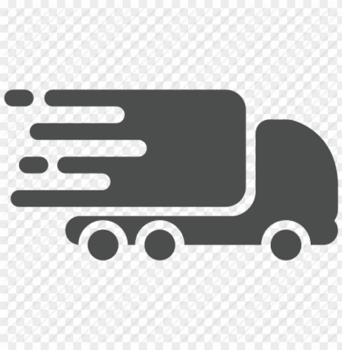 logistics truck PNG clip art transparent background