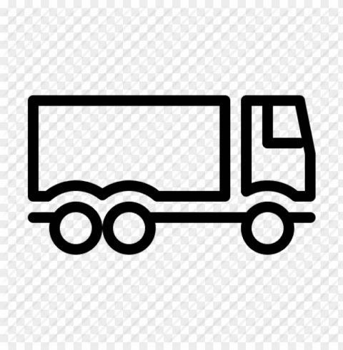 logistics truck PNG file without watermark