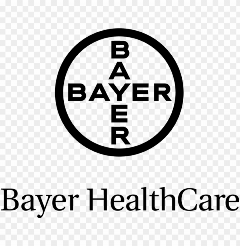 Logo Bayer Health Care - Bayer Logo Black Isolated Character With Transparent Background PNG