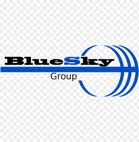 logo - blue sky management group inc Isolated Graphic in Transparent PNG Format