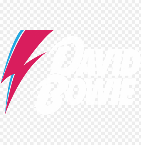logo david bowie - graphic desi PNG Object Isolated with Transparency