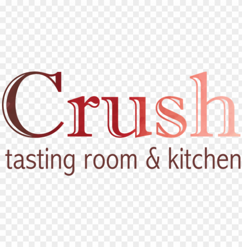 logo design by kerri elizabeth for crush tasting room - desi Transparent background PNG images complete pack