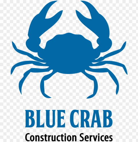 logo design by stevu1967 for blue crab - avertebrata black and white PNG Graphic with Transparent Isolation