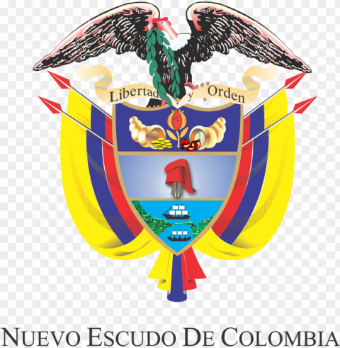 logo escudo de colombia Transparent background PNG photos