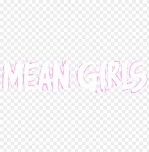 logo for mean girls on broadway - damian mean girls musical PNG with clear background set