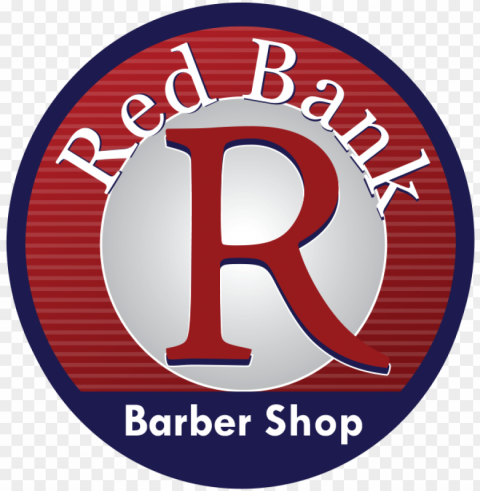 logo for red bank barber sho Transparent background PNG artworks