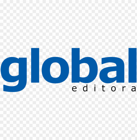 logo global azul - editora global PNG clear background