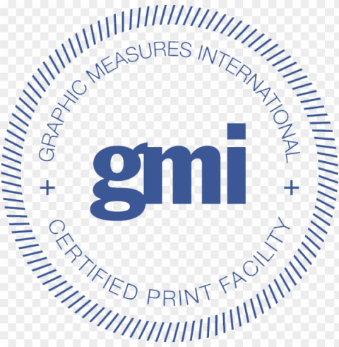 logo-gmi - gmi certified print facility PNG format PNG transparent with Clear Background ID aeefc234