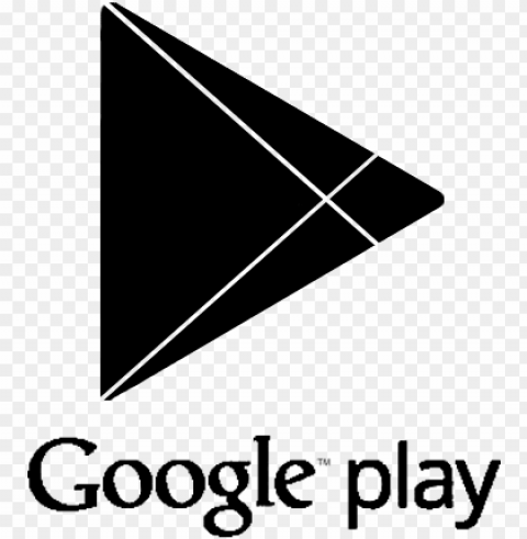 logo google play - google play music logo black PNG files with no backdrop required
