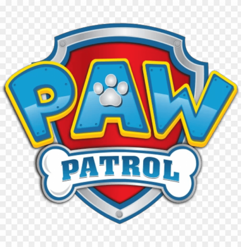 logo pawptrol - paw patrol logo PNG transparent elements complete package