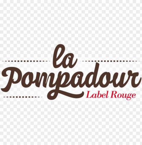 logo pompadour label rouge PNG Isolated Object with Clarity PNG transparent with Clear Background ID 4e162d6c
