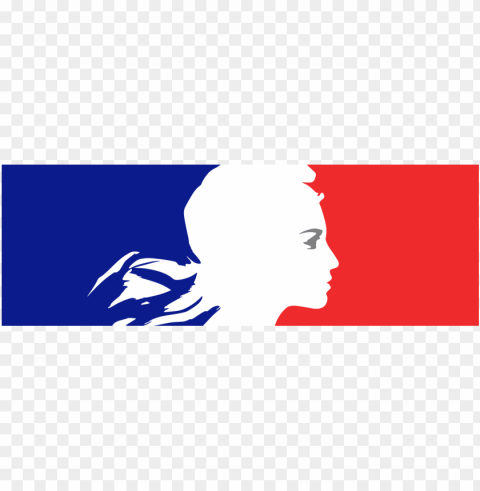 logo republique francaise Isolated Illustration in Transparent PNG