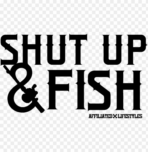 logo shut up & fish guam company logo by shut up & PNG images with alpha transparency wide selection