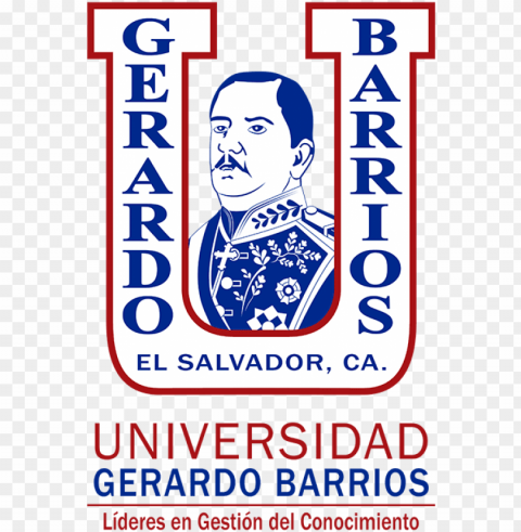 logo ugb vertical - universidad gerardo barrios Clean Background Isolated PNG Image