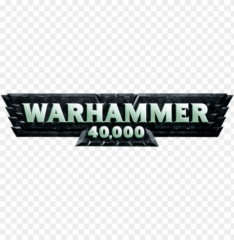 logo warhammer 40000 - warhammer 40k logo small Transparent Background PNG Isolated Design
