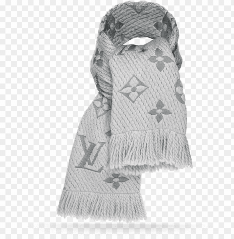 logomania scarf via louis vuitton - louis vuitton logomania scarf PNG with alpha channel for download