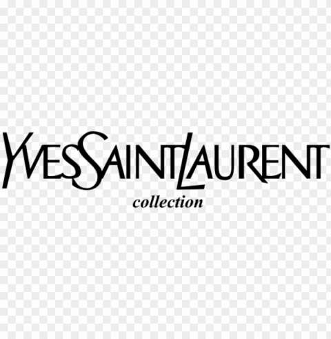 logotipo yves saint laurent Clear background PNGs