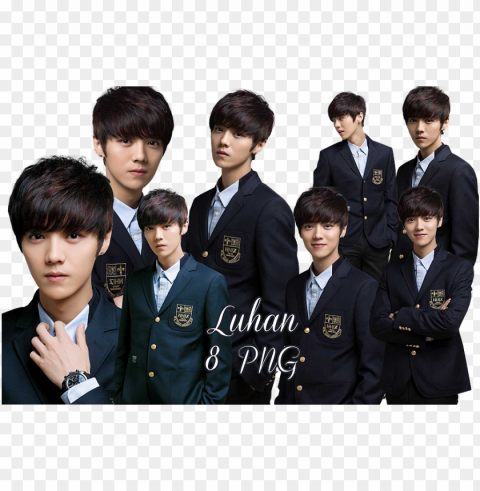 لوهانیم - Luhan Pack Transparent PNG Images Free Download