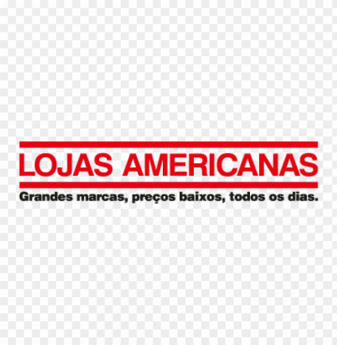 lojas americanas vector logo download free Isolated Character with Clear Background PNG