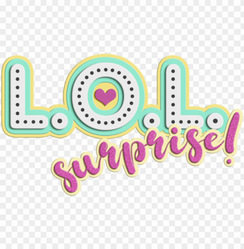 lol sticker - lol surprise logo No-background PNGs