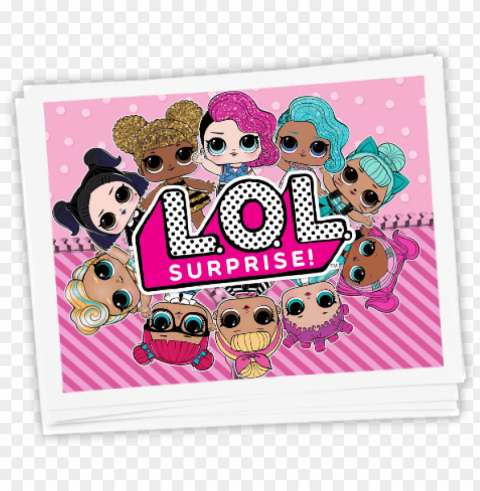 Lol Surprise Party Range - Lol Surprise Doll Series 2 PNG With Clear Isolation On Transparent Background