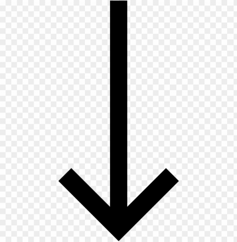 long arrow down - down arrow clip art Free PNG images with alpha channel