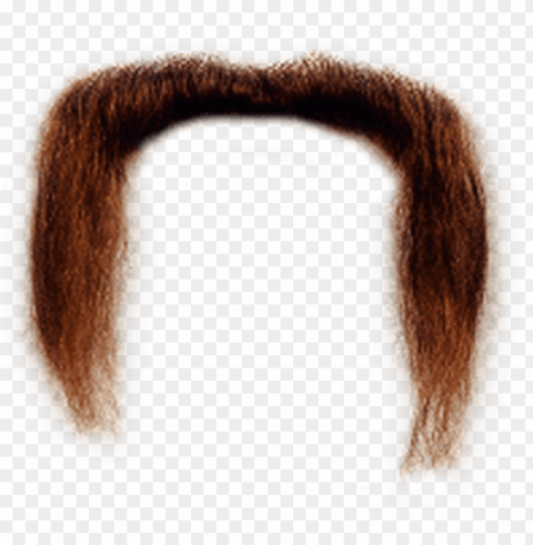 long ginger moustache - mustache transparent PNG Image with Isolated Icon PNG transparent with Clear Background ID 753f08d5