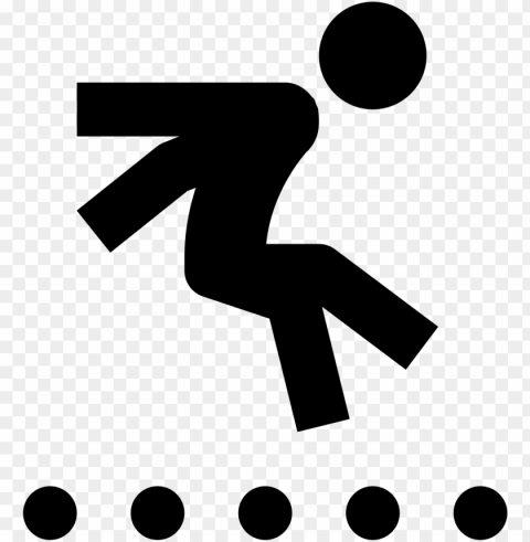 long jump icon - jump ico PNG Isolated Illustration with Clarity