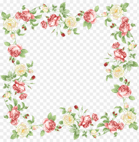 look at flowers high quality images archive - border floral background PNG transparent design