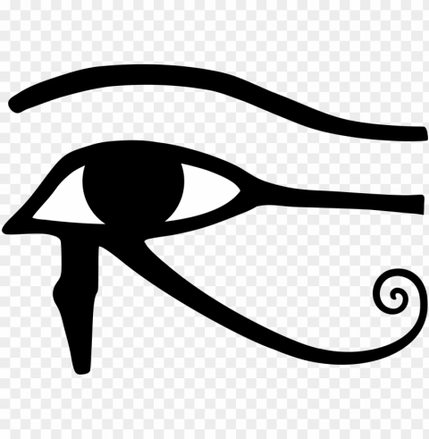 Look Into My Eyes - Eye Of Horus Clear Background PNG Isolated Design Element