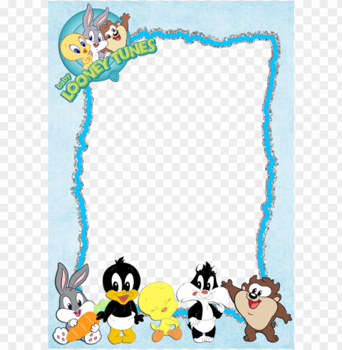 looney tunes frame clipart tasmanian devil looney - baby looney tunes birthday invitations PNG Isolated Illustration with Clear Background