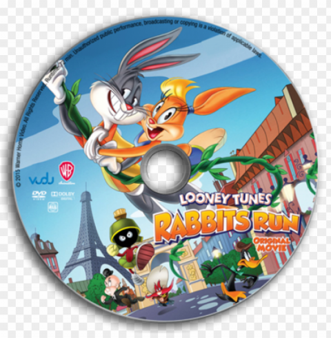 looney tunes rabbit run-animation dvd PNG Image Isolated with Clear Transparency