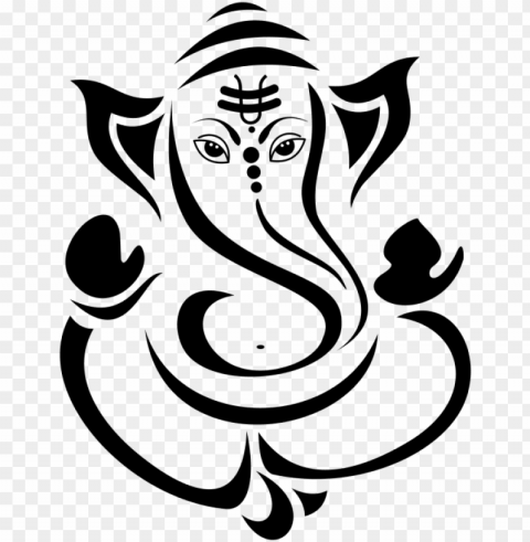 lord ganesha vector Transparent PNG Isolation of Item