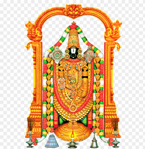 lord tirupati venkateswara and lord vishnu transparent - lord venkateswara PNG graphics