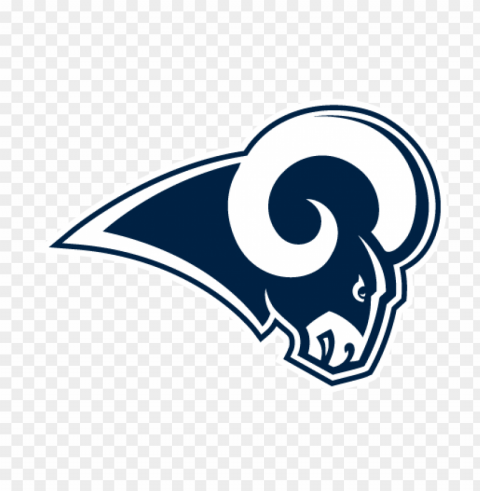 los angeles rams logo vector Isolated Graphic on Clear Background PNG