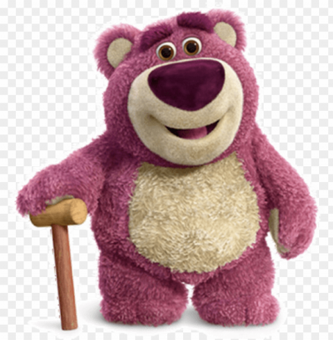 lots o' huggin' bear - lotso from toy story PNG transparent photos for presentations