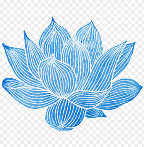 lotus flower transparent ClearCut Background Isolated PNG Design