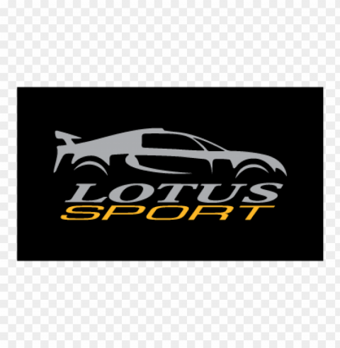 lotus sport vector logo free Isolated Design Element in HighQuality Transparent PNG