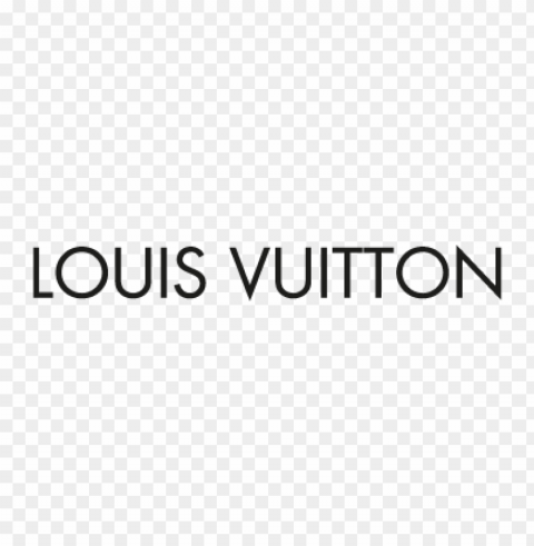 louis vuitton only text vector logo Isolated Item on HighResolution Transparent PNG