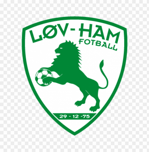 lov-ham fotball vector logo Isolated Character on Transparent PNG