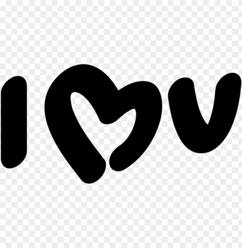 Love Clean Background Isolated PNG Graphic