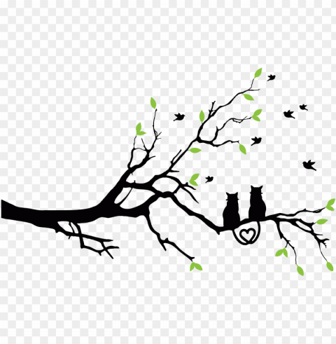 love cats silhouette icons - love birds pencil drawi PNG Image Isolated with Clear Background
