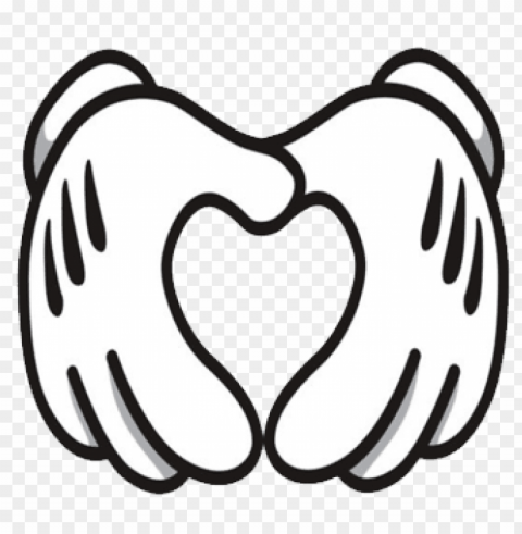 love mickey's hand PNG images for graphic design PNG transparent with Clear Background ID a5a8679c