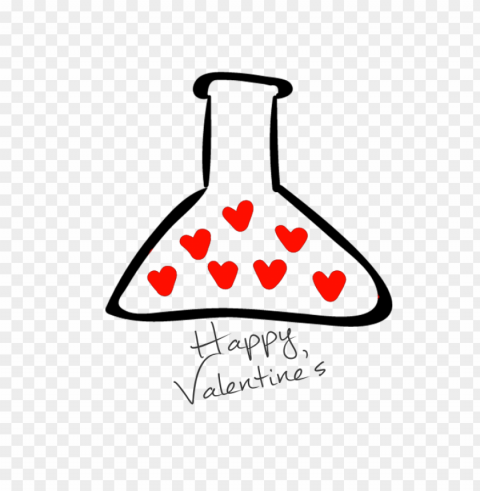 love potion for valentine's day Isolated Element in Transparent PNG