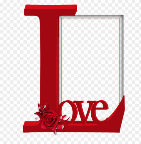 love valentine romance frame hd Transparent PNG Illustration with Isolation