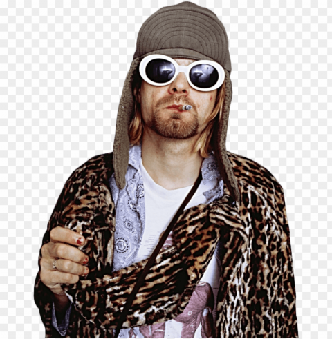 love you babe kurt cobain nirvana i missed addiction - kurt cobain saint laurent sunglasses PNG Graphic Isolated on Transparent Background PNG transparent with Clear Background ID ebf9d956