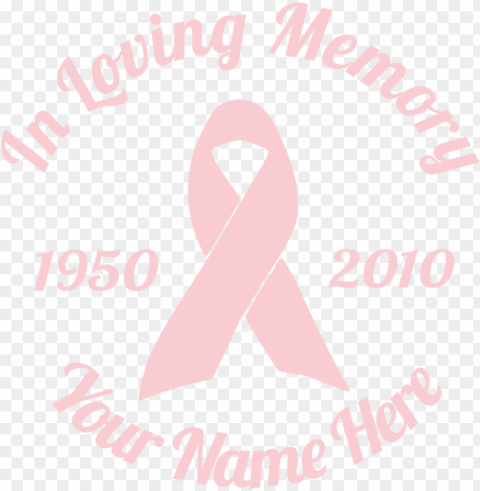 Loving Memory Heart Sticker Clean Background Isolated PNG Object