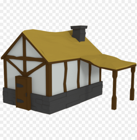 low poly medieval farm house assets - low poly house medieval PNG transparent photos massive collection